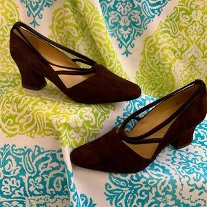 Juan Belmonte Vintage Brown Suede Shoes